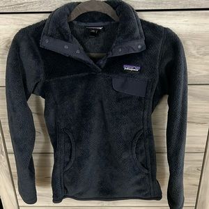 Women's Re-Tool Snap-T® Fleece Pullover / Snap Tee - XS - Dark blue